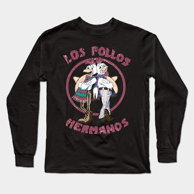 los pollos hermanos Long Sleeve T-Shirt by toko om adon